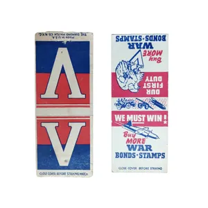 WWII US Matchbook Set