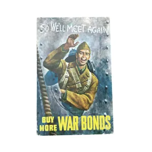 WWII US Postcard War Bonds