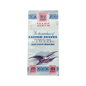 WWII US War Bonds Booklet