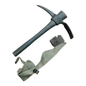 WWII US M-1910 Pickaxe With Carrier