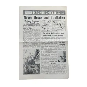WWII Newspaper Pamphlet Nachrichten Nr. 269 Houffalize