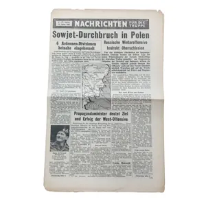 WWII Newspaper Pamphlet Nachrichten Nr. 274 St. Vith