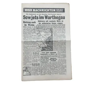WWII Newspaper Pamphlet Nachrichten Nr. 278 St. Vith