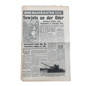 WWII Newspaper Pamphlet Nachrichten Nr. 283 St. Vith