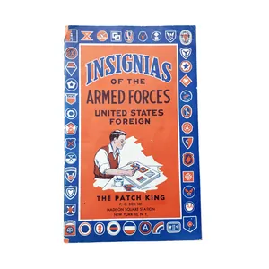 WWII US Booklet Insignia Of The Armed Forces
