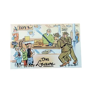 WWII US Postcard Toys