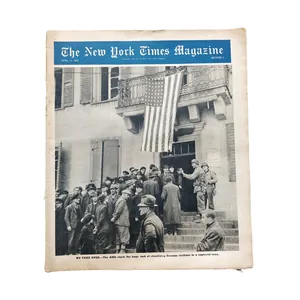 WWII US New York Times Magazine Germany