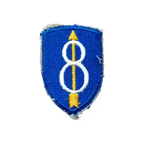 WWII US 8th Infantry Division Patch