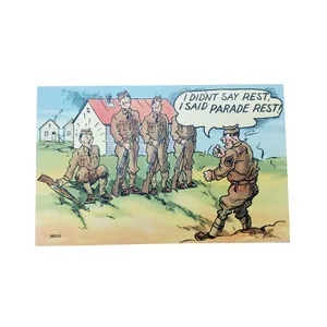 WWII US Postcard Parade