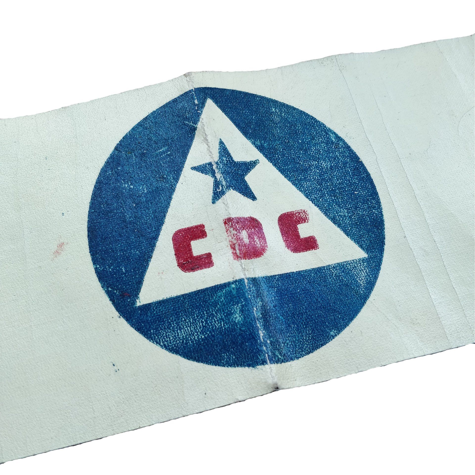 WWII US Civil Defense Armband Staff — image 2