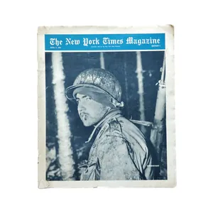 WWII US New York Times Magazine Soldier