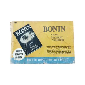 WWII US Pocket Reading Booklet Bonin Named