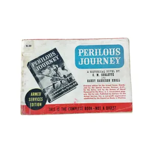 WWII US Pocket Reading Booklet Perilous Journey