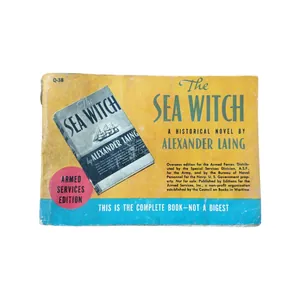WWII US Pocket Reading Booklet The Sea Witch