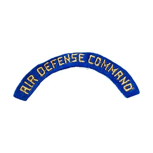 WWII USAAF Air Defense Command Patch Felt