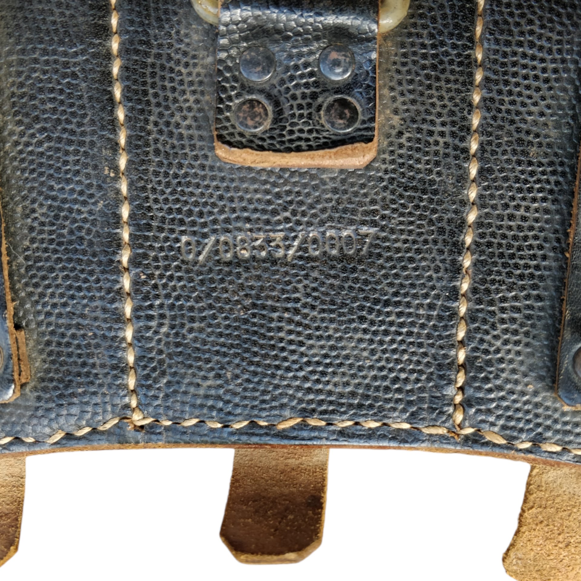 WWII German K98 Ammo Pouch RB Nr. 0/0833/0007 — image 3