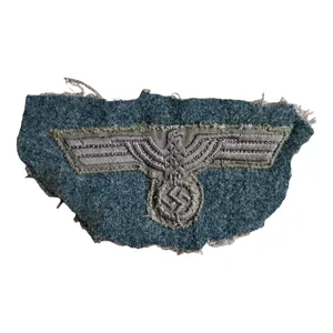 WWII German Tunic Removed Cut Out Breast Eagle