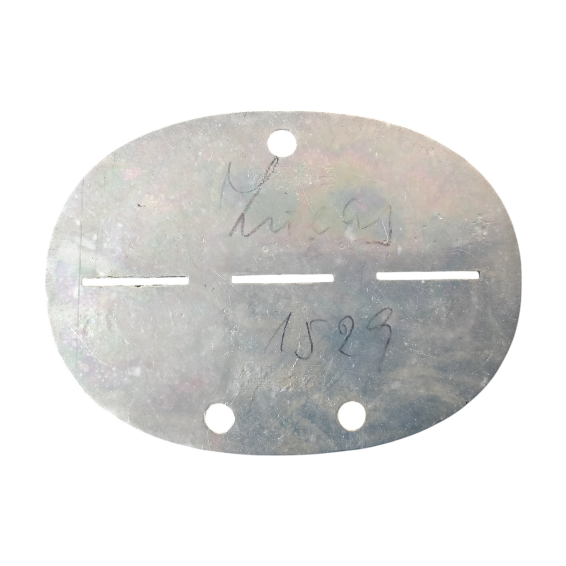 WWII German Erkennungsmarke EKM 2. / Jnf. Ers. Btl. 178 Lienz — image 2