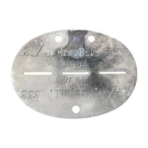 WWII German Erkennungsmarke EKM 2. / J. Ers. Btl. 333 …