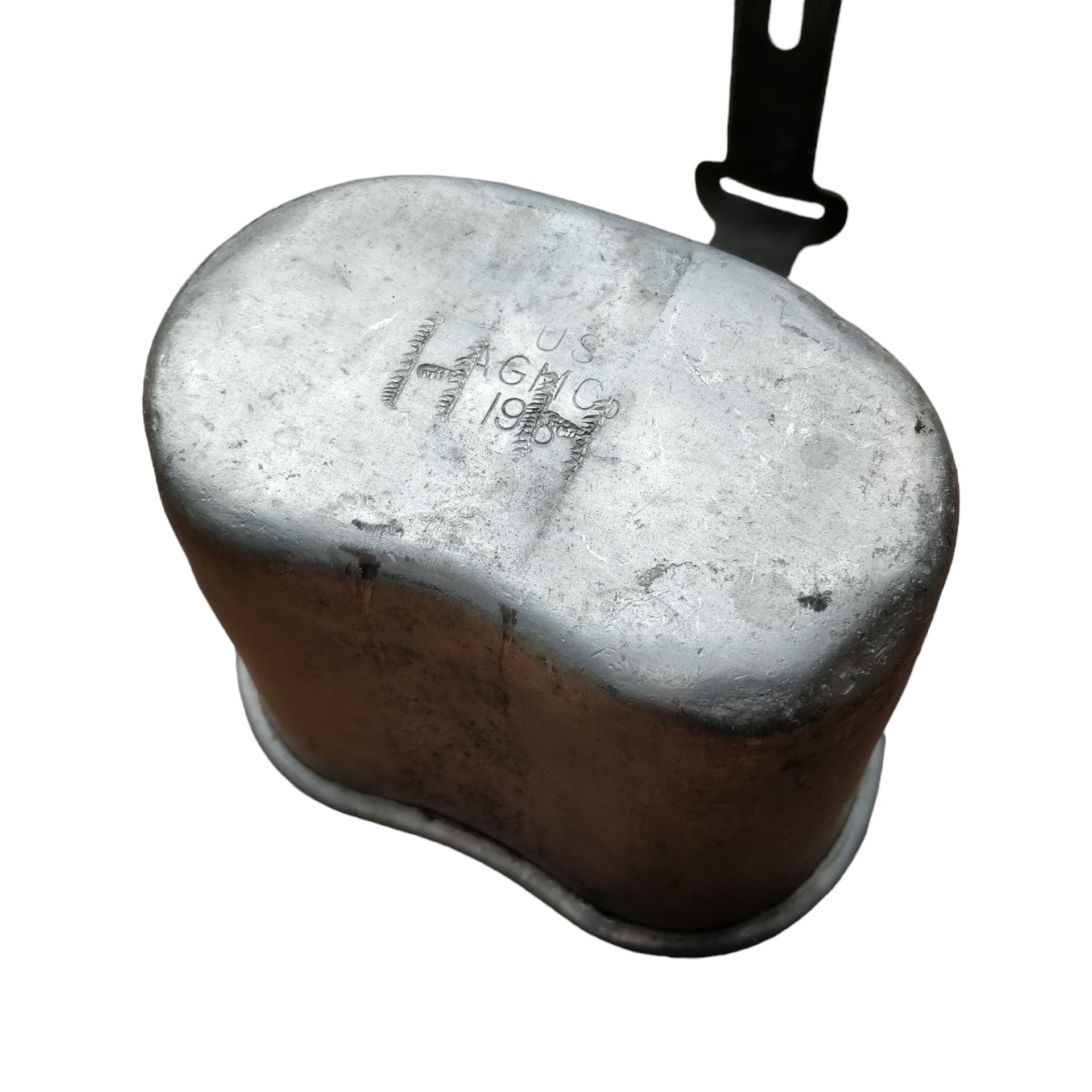 WWII US Canteen With Initials — image 7