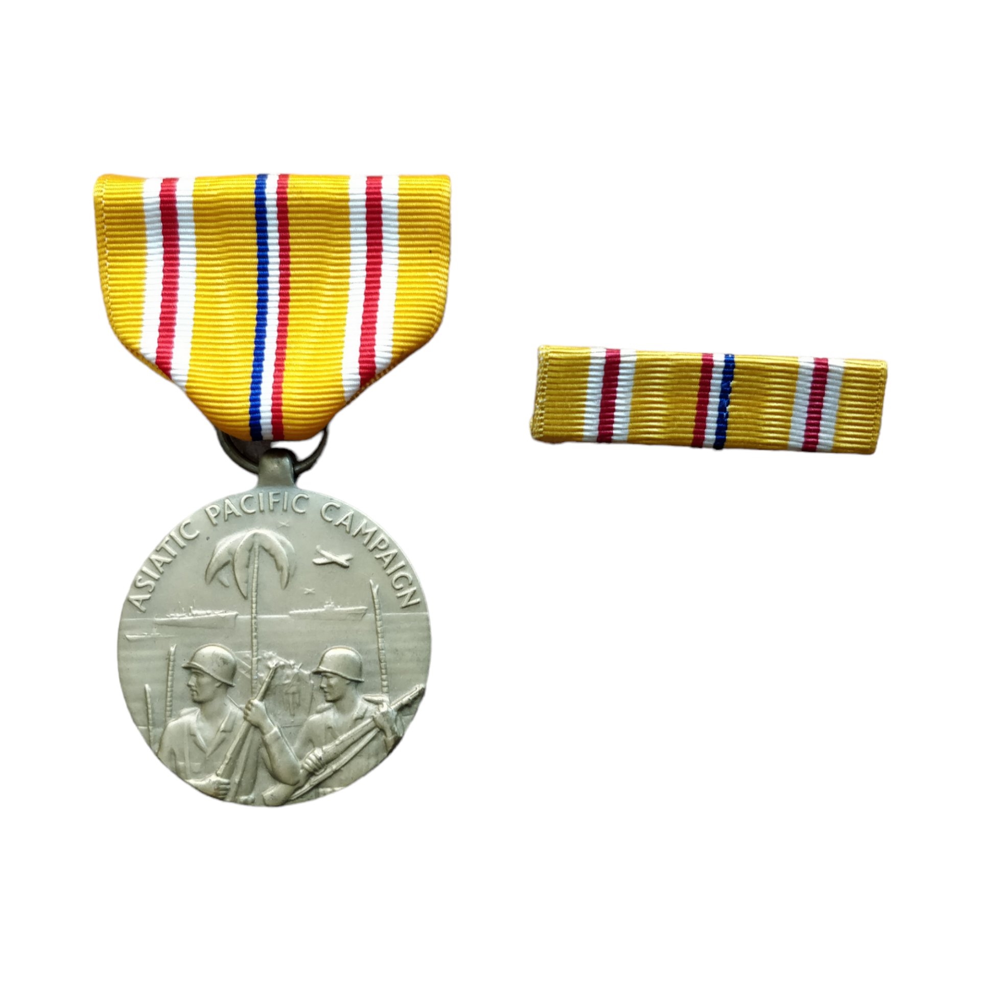 WWII US Asiatic/Pacific Campaign Medal In Box — image 2