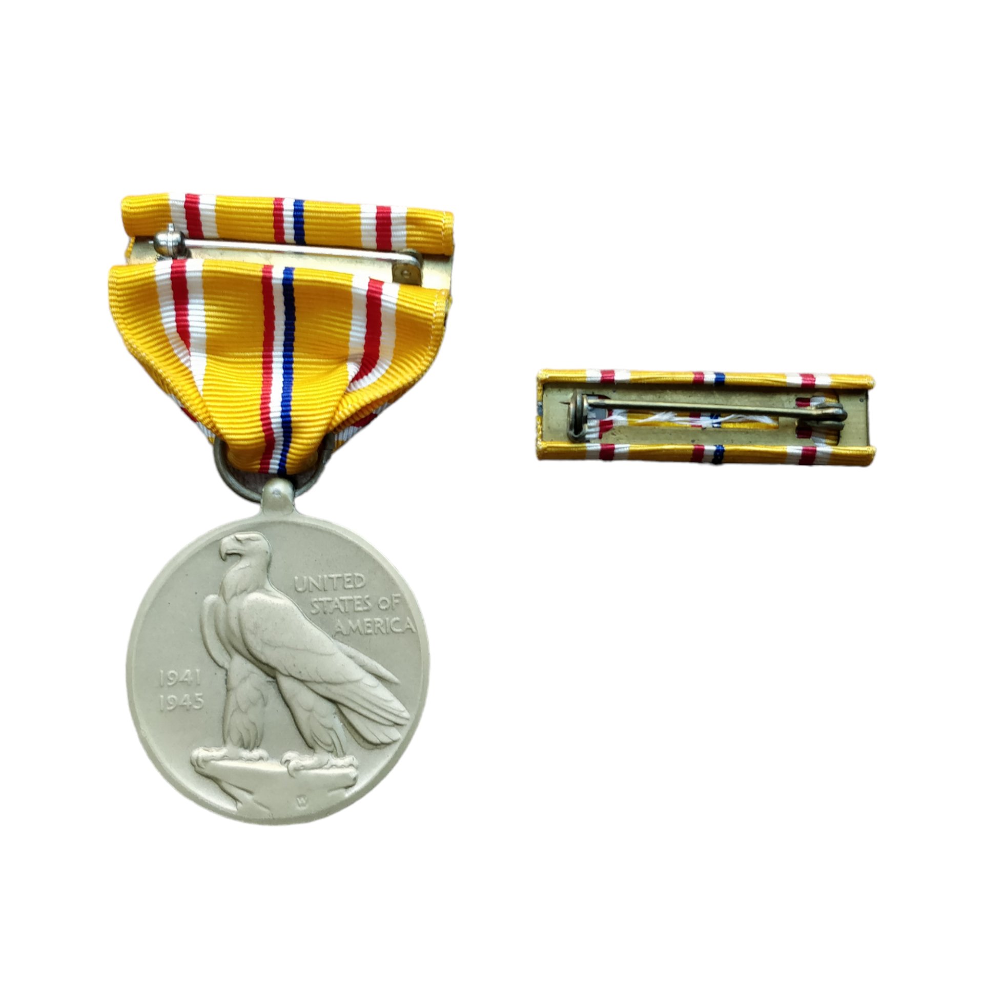 WWII US Asiatic/Pacific Campaign Medal In Box — image 3