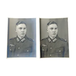 WWII German Portrait Photograph Set Heer