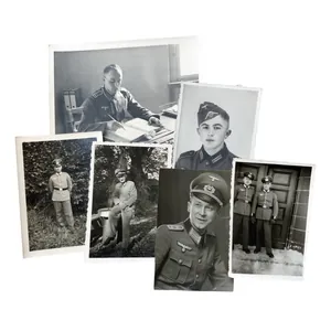 WWII German Portrait Photograph Small Lot