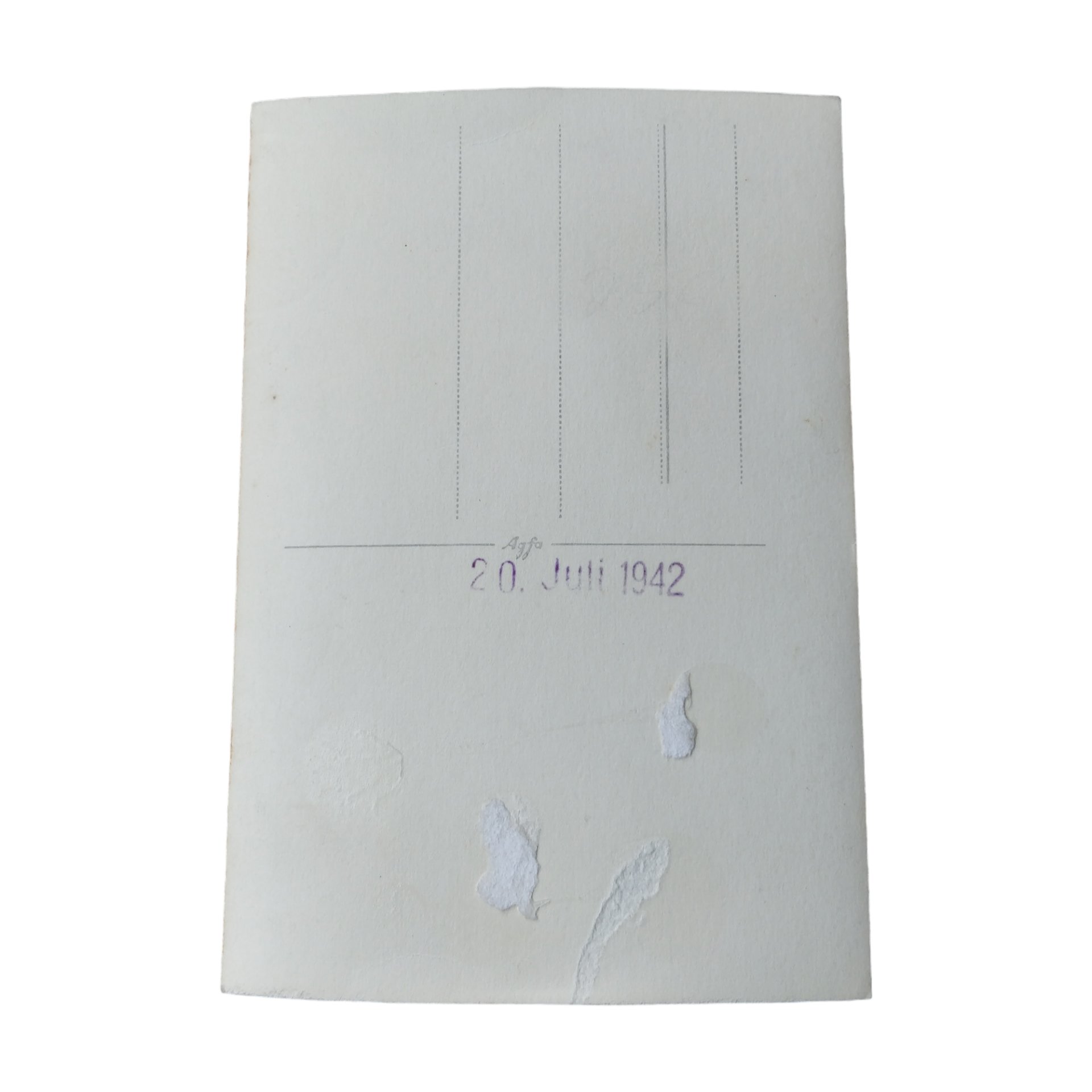 WWII German Portrait Photograph EK2 Awarded — image 2