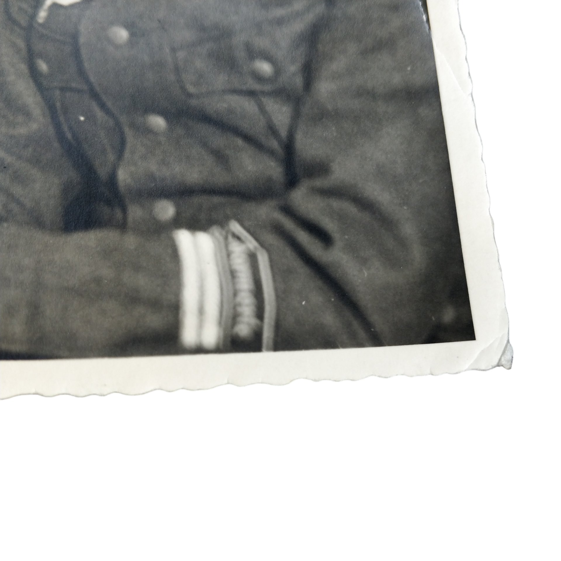 WWII German Portrait Photograph Feldgendarmerie Cufftitle — image 2
