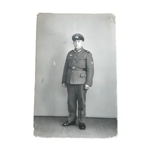 WWII German Portrait Photograph Kustenartillerie