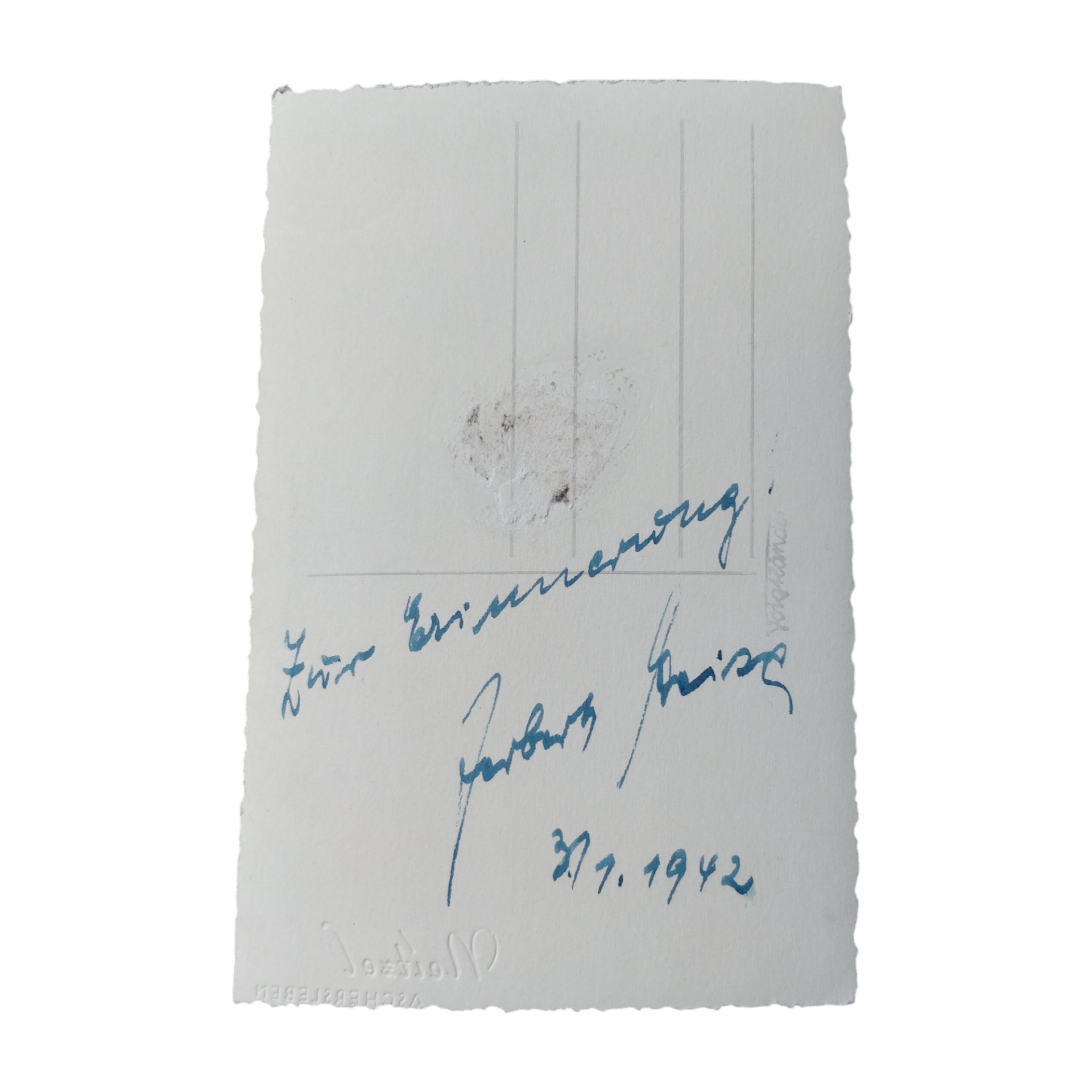 WWII German Portrait Photograph Waffenrock — image 2