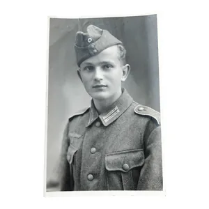 WWII German Portrait Photograph Soldat