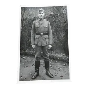 WWII German Portrait Photograph Infantry