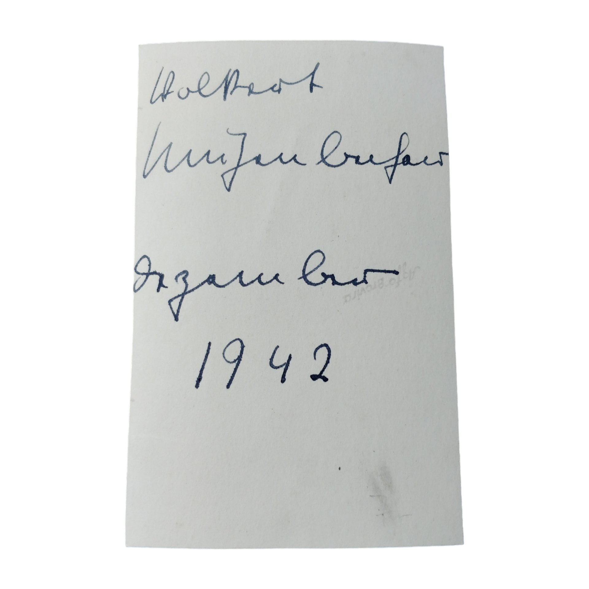 WWII German Portrait Photograph Leutnant — image 2