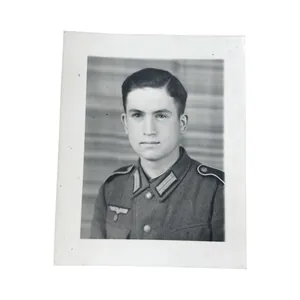 WWII German Portrait Photograph Regiment 15