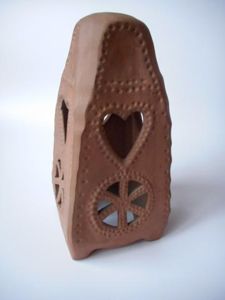 SS JULLEUCHTER 1940s Original German Allach Yule Candle Holder