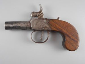 ENGLISH, PERCUSSION POCKET PISTOL.