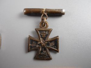 WW1, IRON CROSS, MINIATURE.
