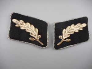 S.A. COLLAR PATCHES. STANDARTENFUHER: