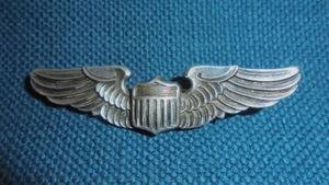 USAAF 2' size Pilots Wings by Amico
