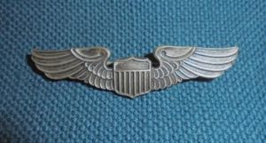 USAAF Pilots wing 2' shirt size by Vanguard