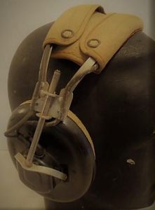 WW2 U.S. Navy Head Phones.
