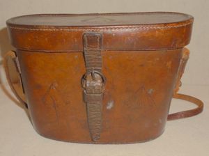 WWII Taylor-Hobson1941Binoculars with case.