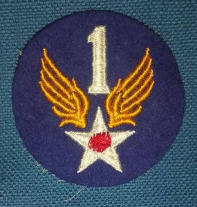 USAAF 1st Air force patch