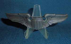 USAAF Pilots wings A.E. Co.