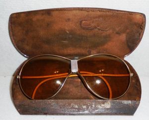 1930's era Driving/Aviator folding Sunglasses