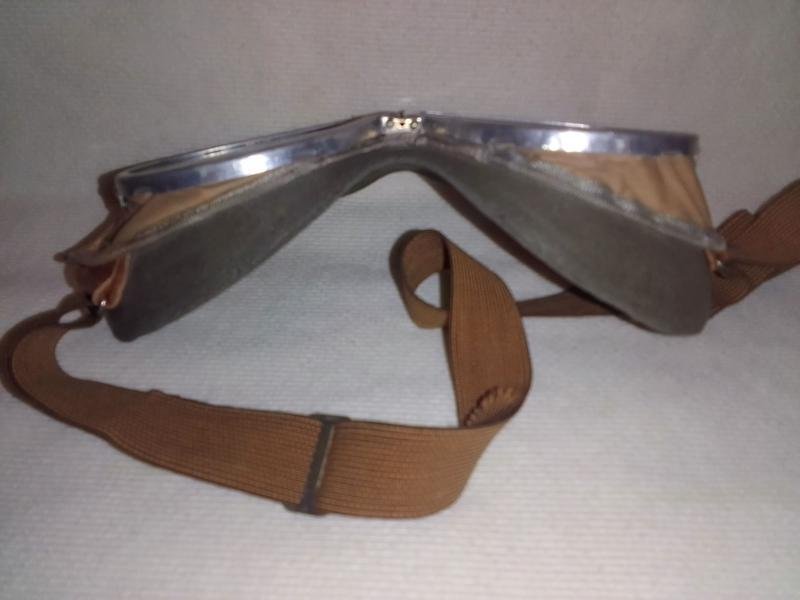 US Army M1938 Resistal Tank/Air Crew Goggles — image 2