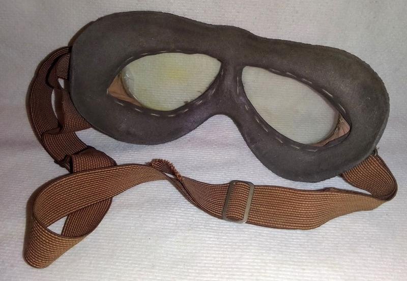 US Army M1938 Resistal Tank/Air Crew Goggles — image 4