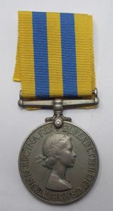 British Royal Fusiliers Korea Medal.